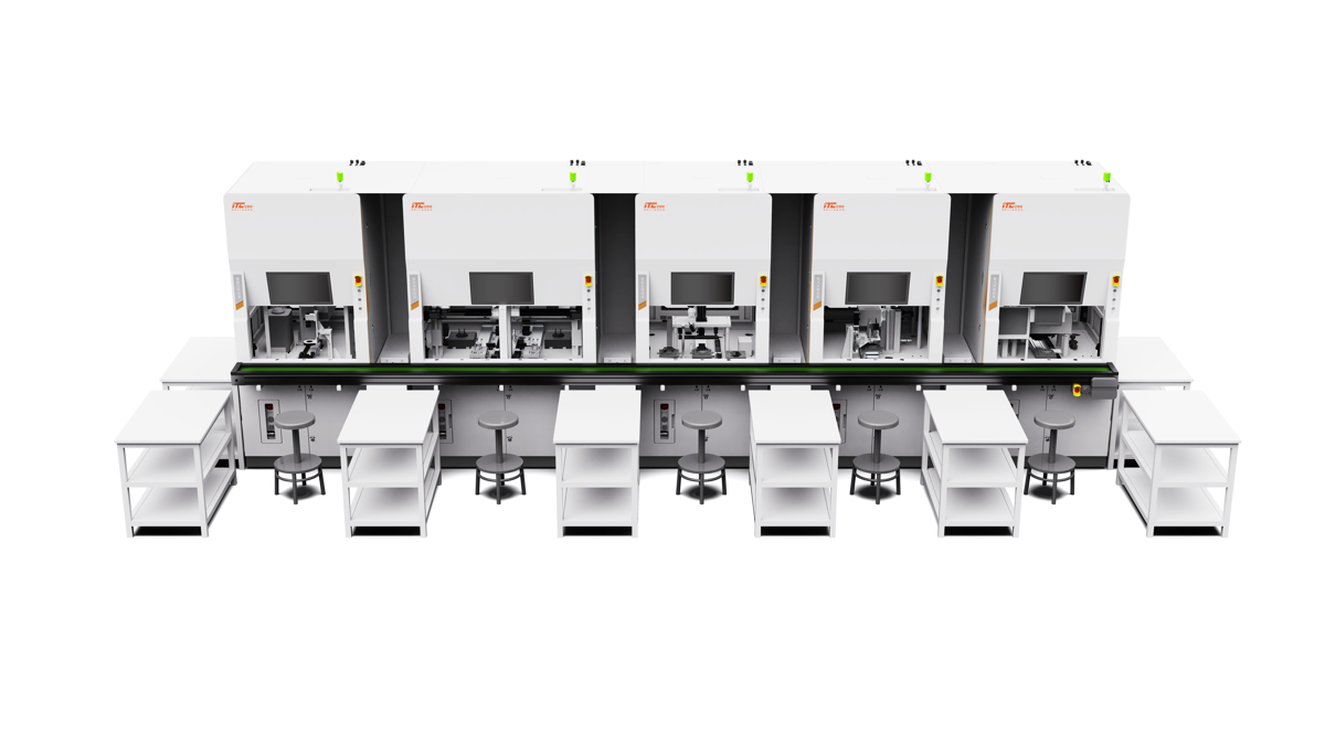 ITC‑AE566 Semi‑Automatic Assembly Line for Millimeter‑Wave Radar